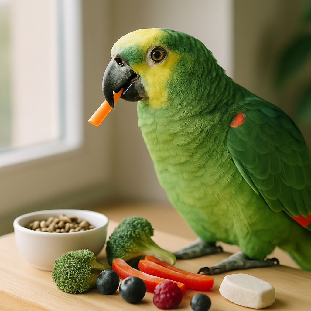 Vitamin- und Mineralstoffbedarf bei Papageien – parrotbabys