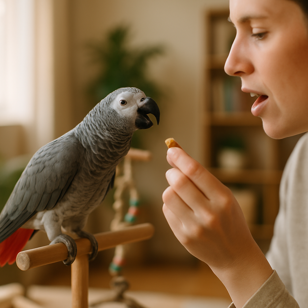 Sprachentwicklung & Lernfähigkeit bei Papageienarten–ParrotBabys