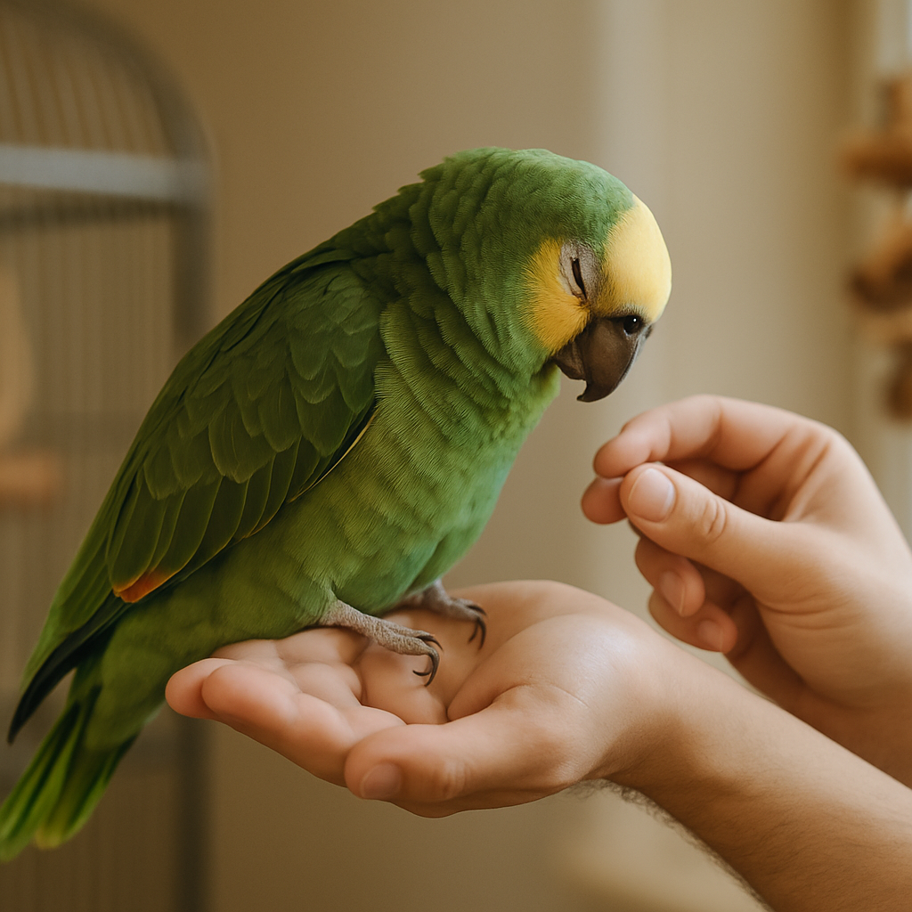 Papageien: Bindung und Interaktion – Tipps von parrotbabys